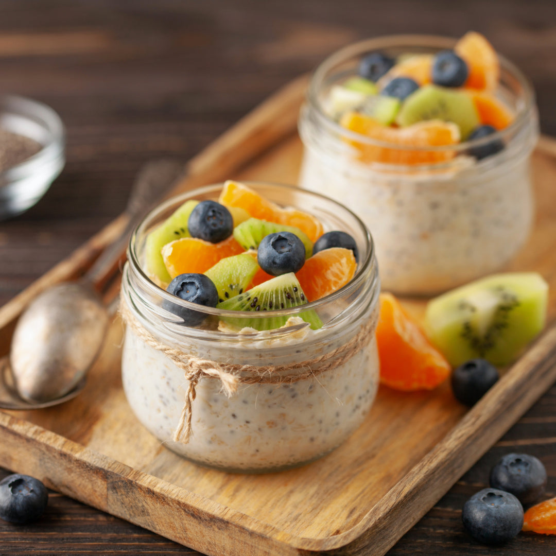 Overnight Oats with Chia Seeds